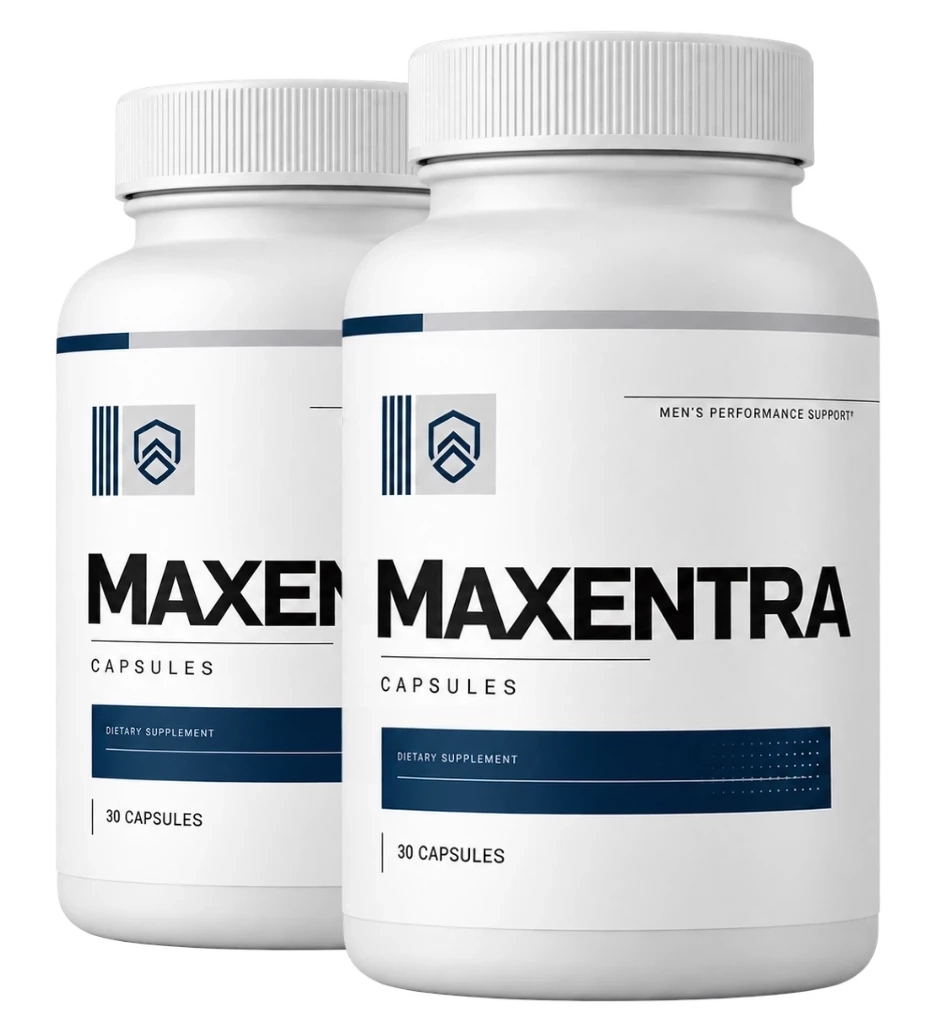 Maxentra 2 bottles package